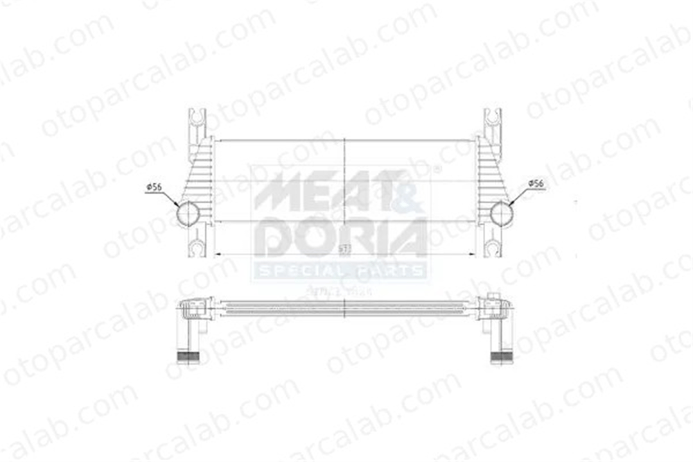 MAHLE CI 634 000S Turbo Radyatörü FORD RANGER AB399L440AF EB3G9L440AA