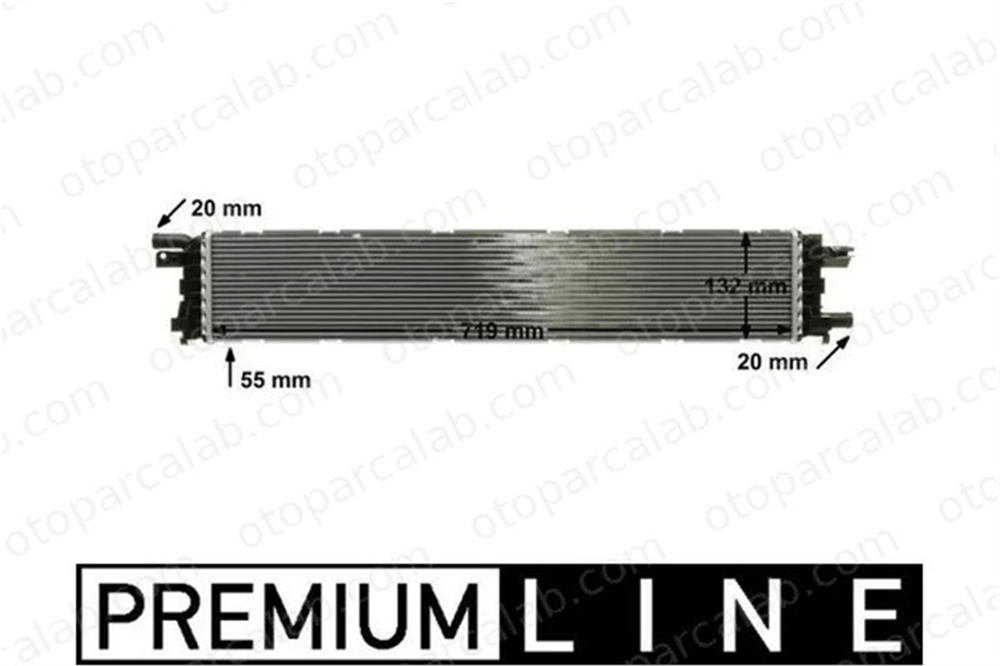 MAHLE CI R12 000P Turbo Radyatörü AUDI Q3 A6 C7 8K0145804E 8K0145804F
