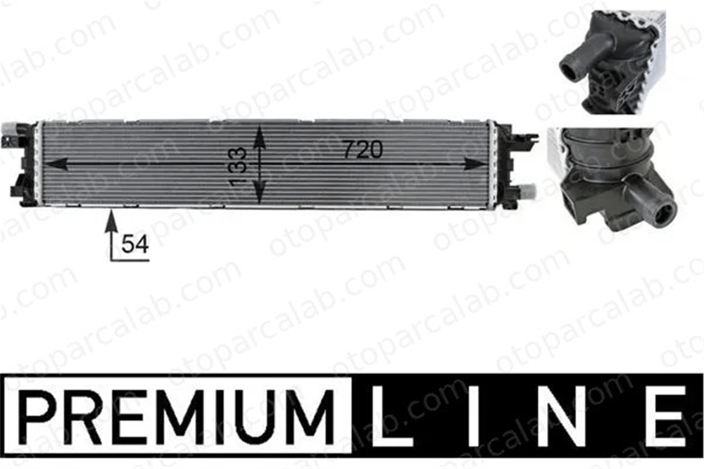 MAHLE CIR 1 000P Su Radyatörü AUDI Q3 A6 C7 8K0145804E 8K0145804F