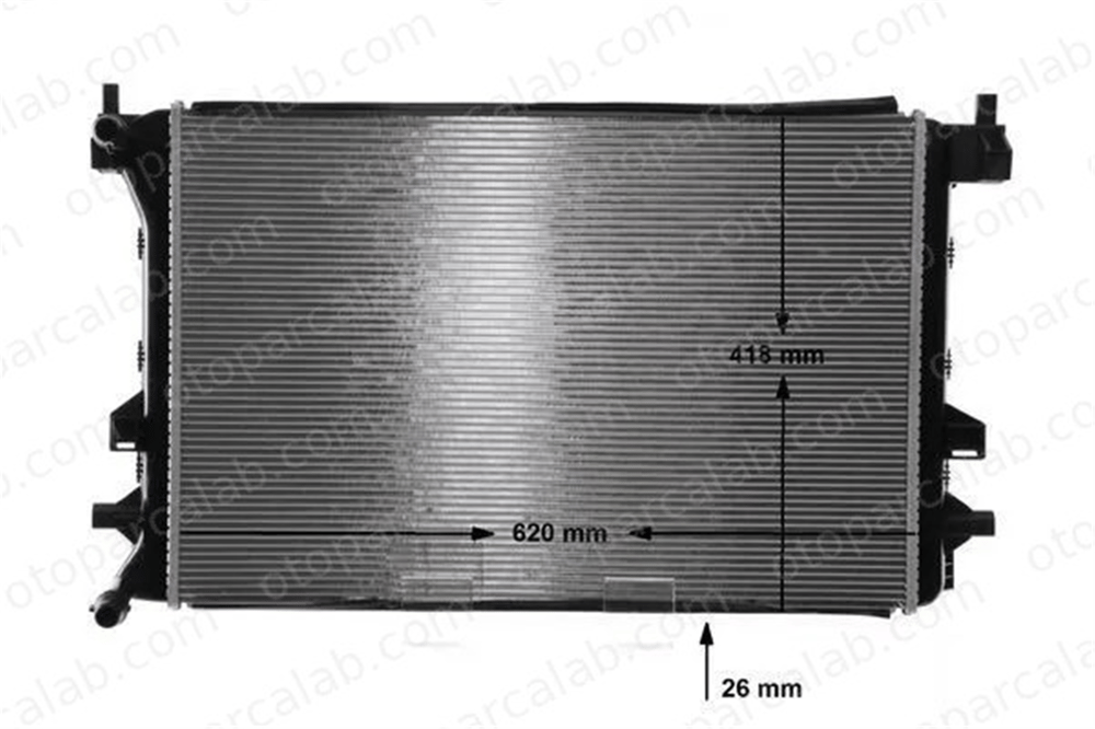 MAHLE CIR 30 000S Su Radyatörü SEAT TARRACO SKODA KODIAQ 5Q0121251HQ