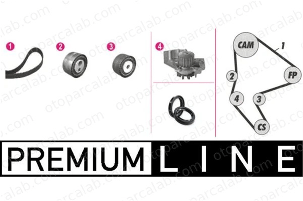 MAHLE CPK 26 000P Devirdaim Su Pompası CITROËN BERLINGO / BERLINGO FIRST Kasa/büyük limuzin BERLINGO / BERLINGO FIRST MPV 82959 1611897980