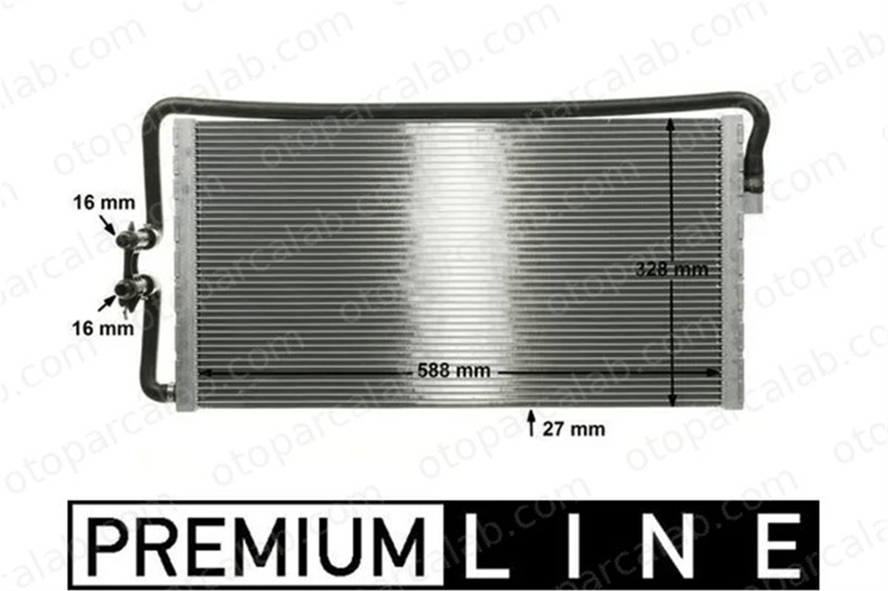 MAHLE CR 1044 000P Su Radyatörü BMW 5 6 Cabrio 51896964 17112284244