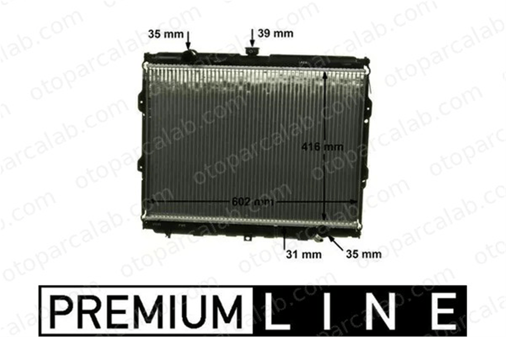 MAHLE CR 1319 000P Su Radyatörü HYUNDAI GALLOPER II GALLOPER I 1663937780 9827174680