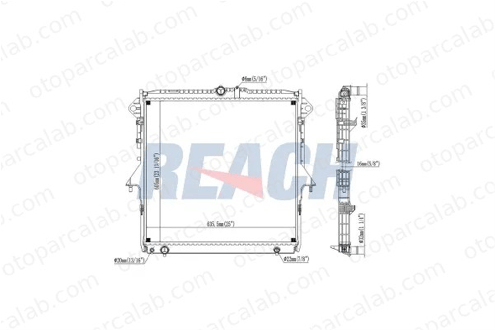 MAHLE CR 1334 000S Su Radyatörü FORD RANGER AB398005AD 1726084
