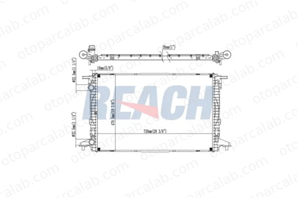 MAHLE CR 1399 000P Su Radyatörü AUDI A5 Sportback A4 B9 8W0121251L 8W0121251AK