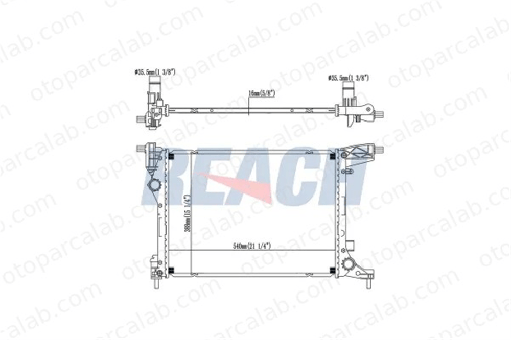 MAHLE CR 1473 000S Su Radyatörü FIAT TIPO Hatchback TIPO Station wagon 52052603