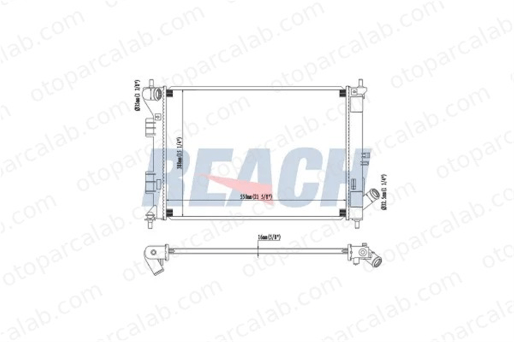 MAHLE CR 206 000S Su Radyatörü HYUNDAI i30 i30 Station wagon 253103X011 253103X000