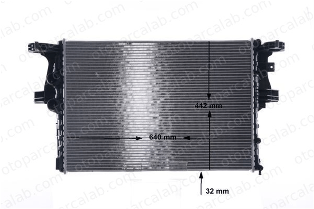 MAHLE CR 2087 000S Su Radyatörü IVECO DAILY VI Panelvan/Van DAILY VI Platform şasi 21410 5801264635