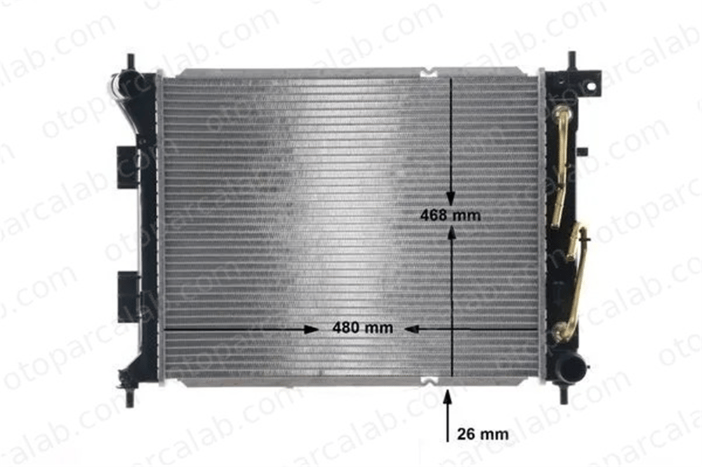 MAHLE CR 2104 000S Su Radyatörü HYUNDAI i20 II i20 II Coupe 25310C8000