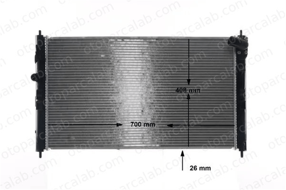 MAHLE CR 2239 000S Su Radyatörü CITROËN C4 AIRCROSS PEUGEOT 4008 164000T370 16400