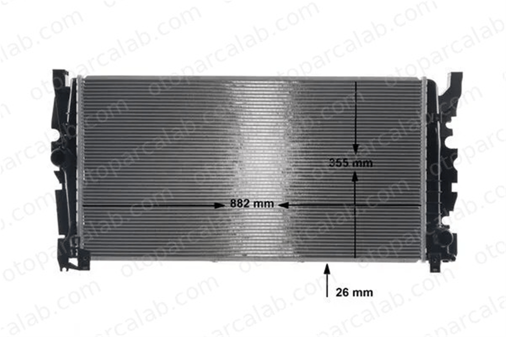 MAHLE CR 2323 000S Su Radyatörü MINI MINI COUNTRYMAN BMW 2 Active Tourer 1640028180 17117643331