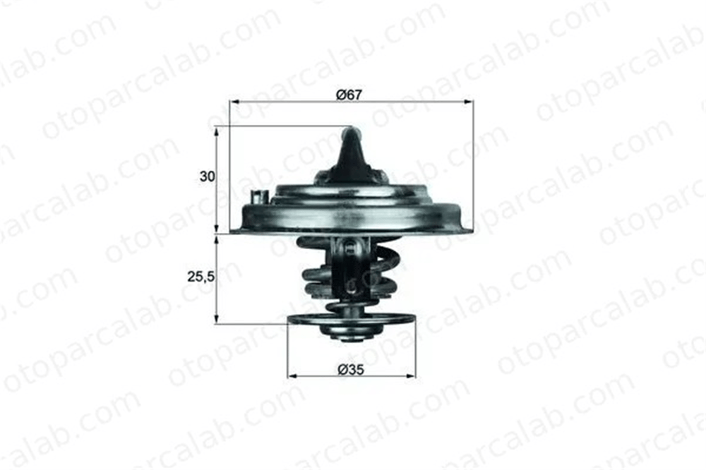 MAHLE TX 30 92D Termostat AUDI A6 C5 Avant A6 C5 78121113G 078121113G