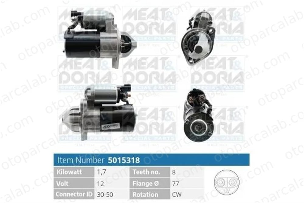 MANDO BN361002A305 Marş Dinamosu KIA PRO CEE'D HYUNDAI i30 361002A305 361002A000
