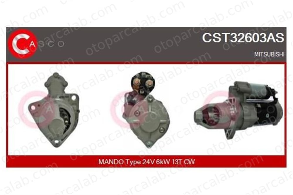 MANDO BN3610072000 Marş Dinamosu SEAT TOLEDO I VW GOLF III 3610072000 MG260AA