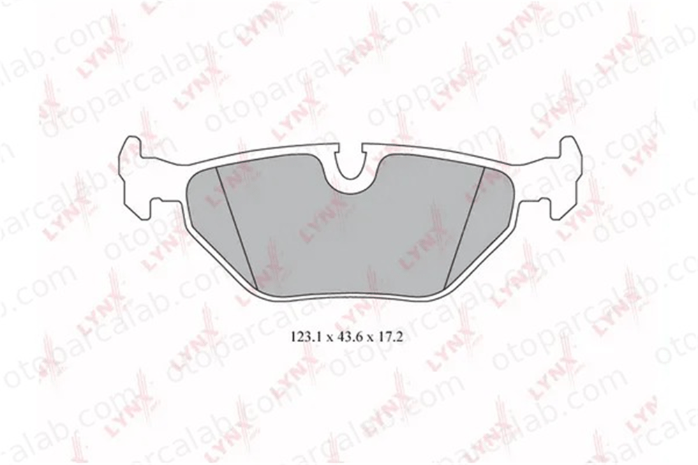 MANDO MBF010188 Fren Disk Balata Arka BMW 3 3 Touring MBF010188 34211161456