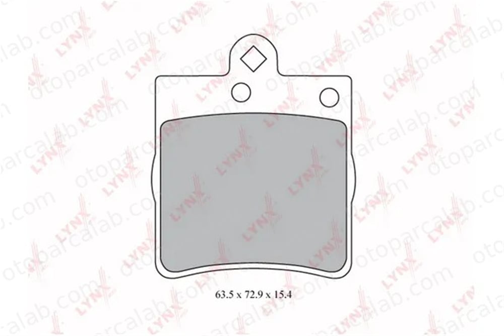 MANDO MBF010346 Fren Disk Balata Arka MERCEDES-BENZ C-SERISI C-SERISI T-Model MBF010346 5126300AA