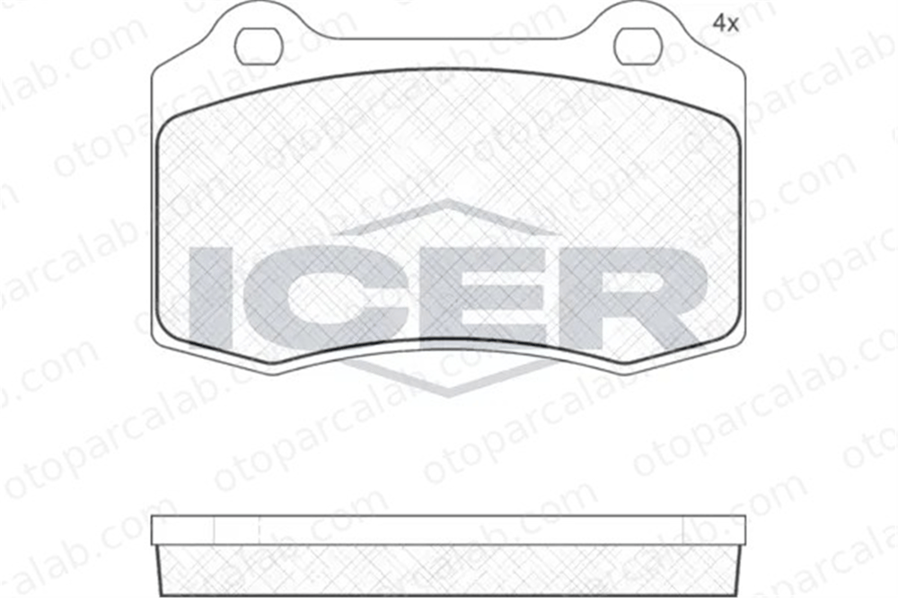 MANDO MBF010650 Fren Disk Balata Ön JAGUAR XJ XK 8 Convertible MBF010650 4254C6