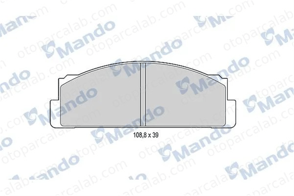 MANDO MBF015053 Fren Disk Balata Ön FIAT 131 132 MBF015053 790605