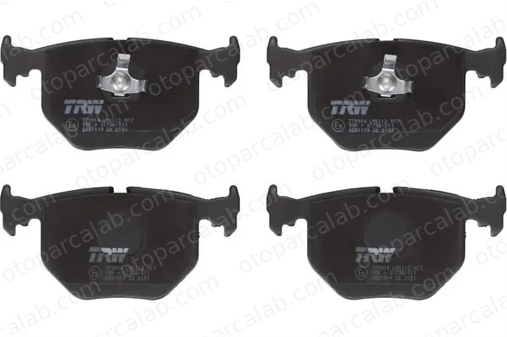 MANDO MBF015404 Fren Disk Balata Arka BMW 8 MASERATI QUATTROPORTE IV 1160685 1159960