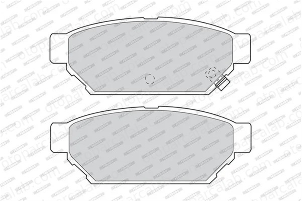MANDO MBF015713 Fren Disk Balata Arka MITSUBISHI CARISMA CARISMA Sedan MBF015713 MB205377