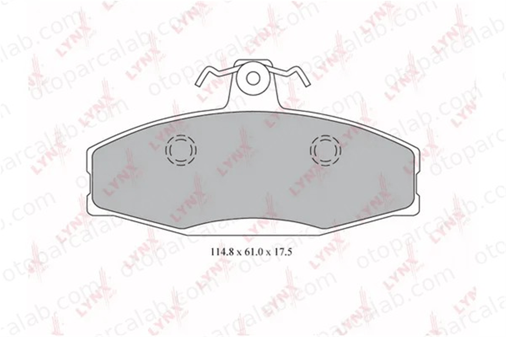 MANDO MBF015811 Fren Disk Balata Ön SKODA FAVORIT FELICIA I MBF015811 4532247A