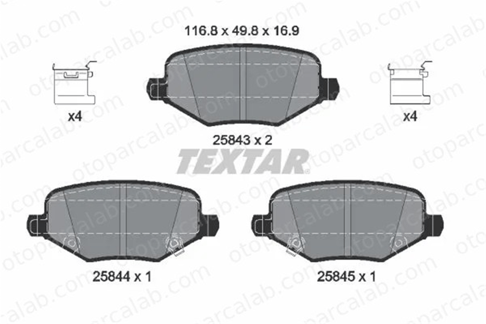 MANDO MBF01C0689 Fren Disk Balata Ön CHRYSLER GRAND VOYAGER V DODGE JOURNEY MBF01C0689 7B0698451G