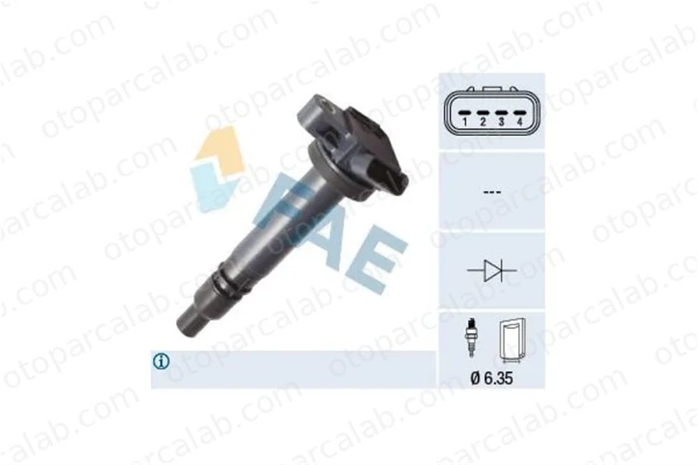 MANDO MMI030262 Ateşleme Bobini TOYOTA COROLLA CELICA Coupe 9091902238