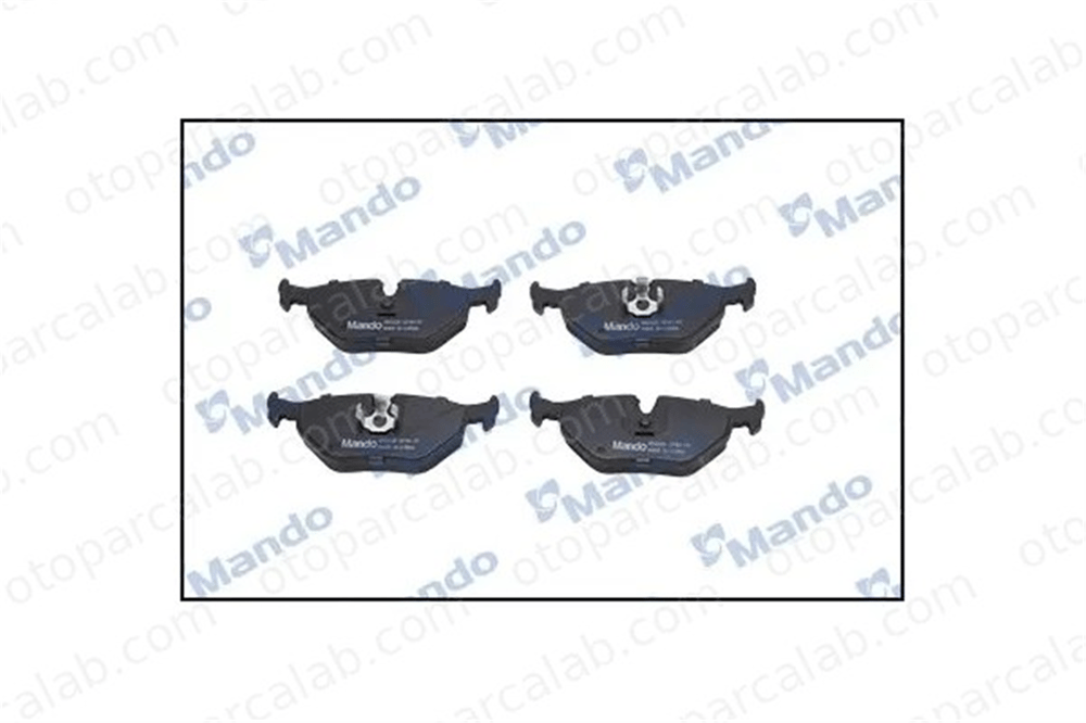 MANDO MPF13NS Fren Disk Balata Arka BMW 3 3 Touring 1164499 1164501