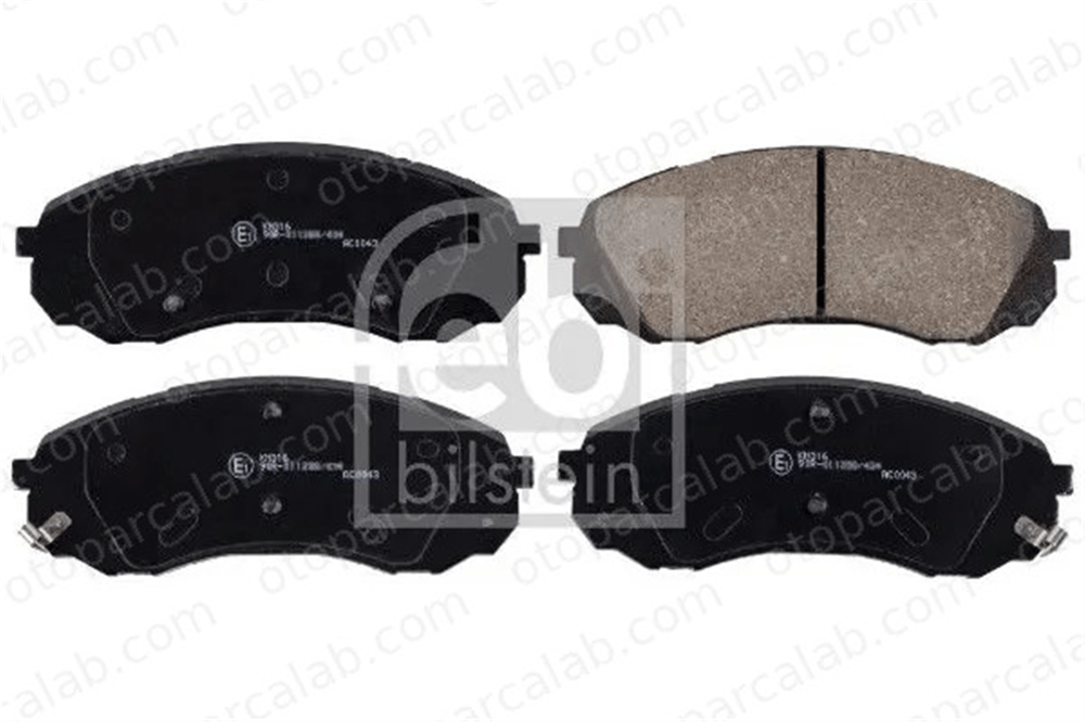 MANDO RMPK32 Fren Disk Balata Ön KIA CARNIVAL / GRAND CARNIVAL III HYUNDAI H-1 Cargo RMPK32 581014DA00