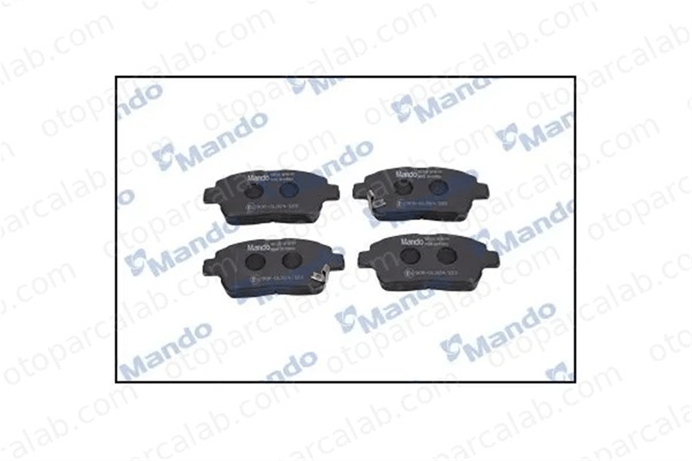 MANDO RMPT03 Fren Disk Balata Ön TOYOTA CELICA Coupe RMPT03 MPT03