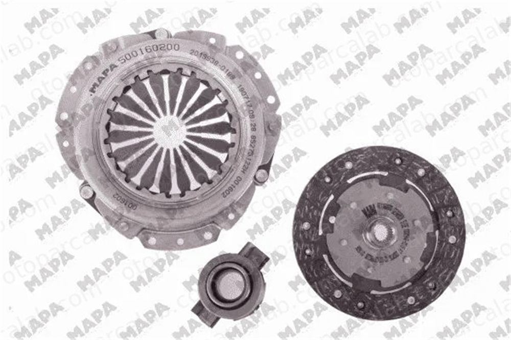MAPA 000160809 Debriyaj Seti FIAT 126 500 5888477 5881081