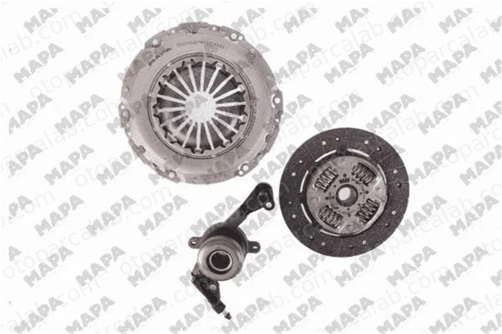 MAPA 011240208 Debriyaj Seti VW CRAFTER 30-35 Minibüs/Otobüs CRAFTER 30-50 Panelvan/Van 076141015A 0B7141671