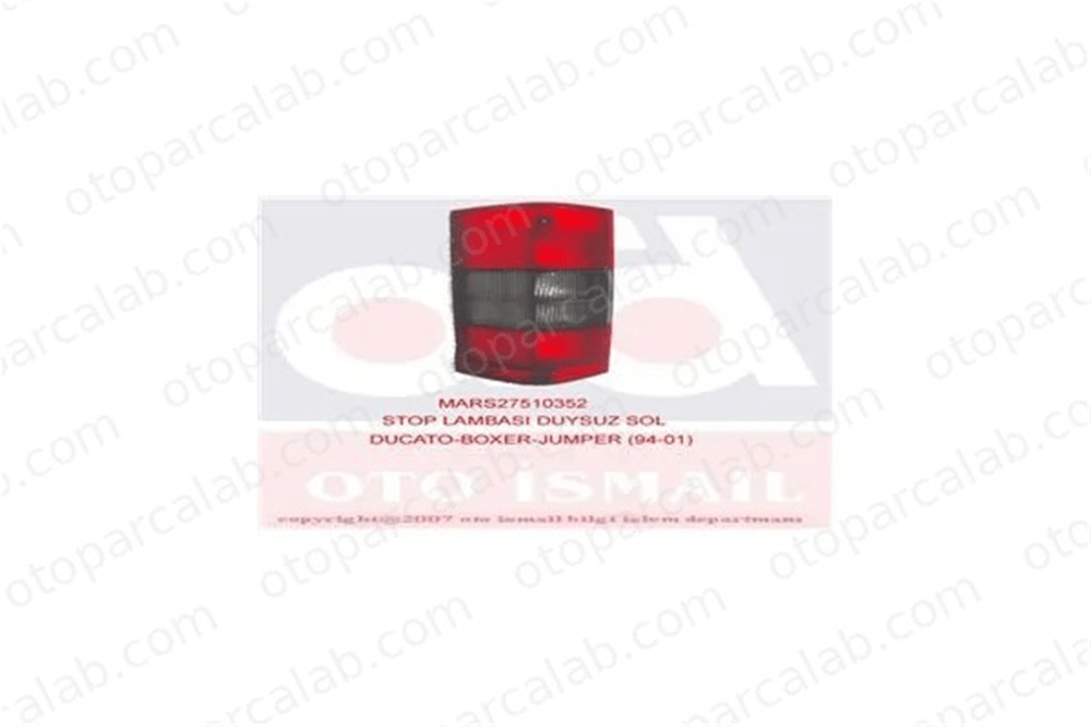MARS 510352 Stop Lambası Sol FIAT DUCATO Panelvan/Van PEUGEOT BOXER Panelvan/Van 6351AL 1326359080