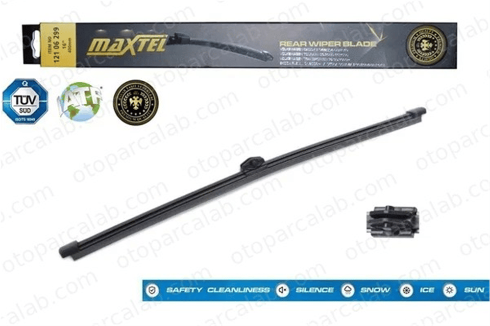 MAXTEL 12106292 Silecek Süpürgesi Arka Muz Tip 380 mm - 15 inç AUDI A4 B9 Avant Q5 3397008997 7P6955427