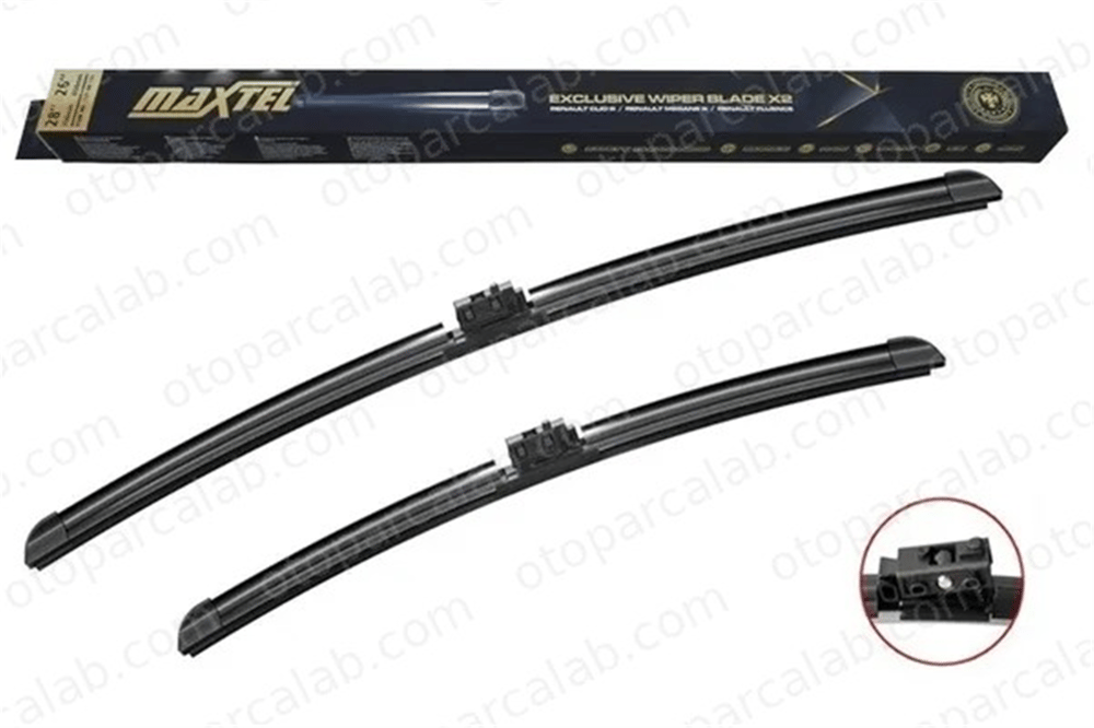 MAXTEL 12108518 Silecek Süpürgesi Ön 550/550 mm - 22/22 inç MERCEDES-BENZ C-SERISI C-SERISI T-Model A2058205700 LR132132