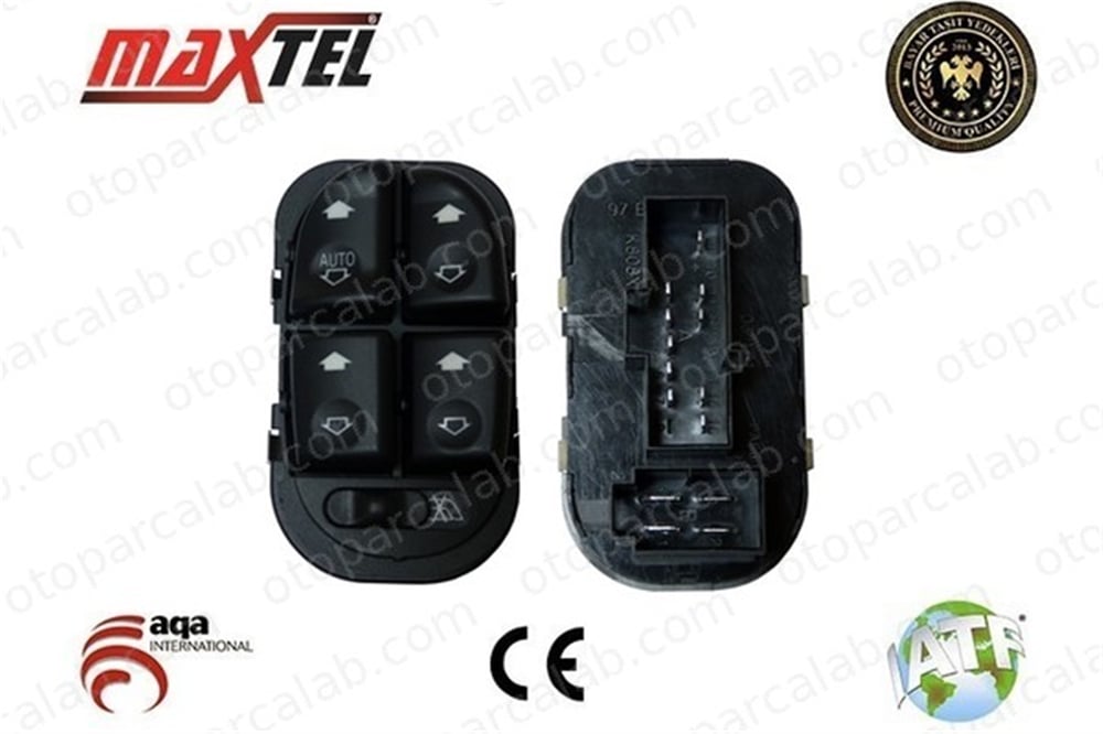 MAXTEL 18202035 Cam Açma Düğmesi Ön Sol FORD MONDEO II MONDEO II Sedan 97BG14A132AA 1022663