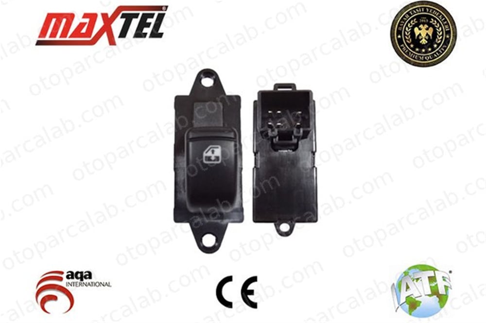 MAXTEL 18203011 Cam Açma Düğmesi Ön Sağ DAEWOO NUBIRA Wagon NUBIRA Sedan 96190777 96269358
