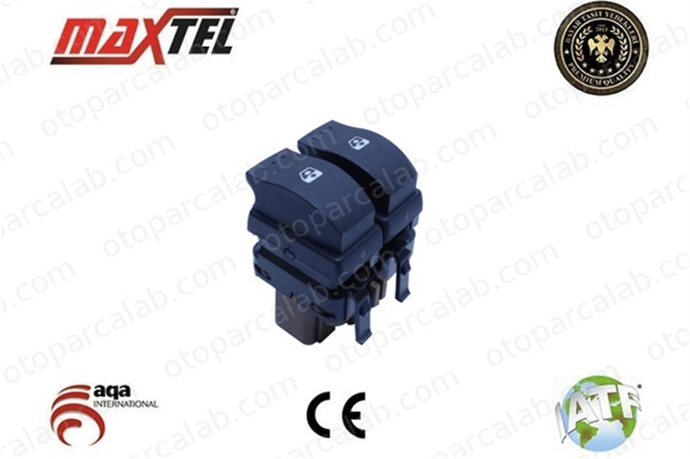 MAXTEL 18204040 Cam Açma Düğmesi Ön Sol RENAULT LAGUNA II Grandtour MEGANE II 8200108272 8200315040