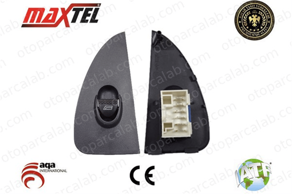 MAXTEL 18205244 Cam Açma Düğmesi Ön Sağ FIAT PALIO STRADA Pick-up 100157737 100161243