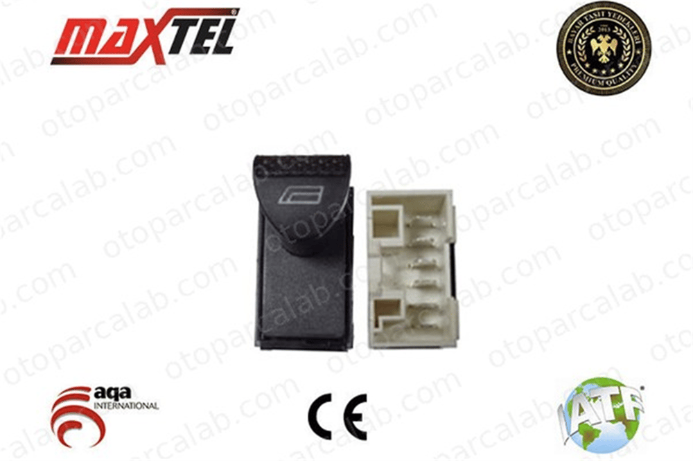 MAXTEL 18205717 Cam Açma Düğmesi Ön Sol FIAT STRADA Pick-up PALIO 98809717 12367480*