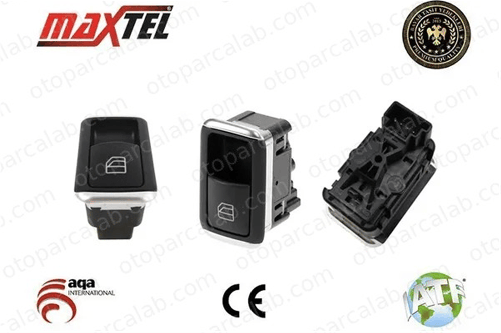 MAXTEL 18208202 Cam Açma Düğmesi Ön Sağ MERCEDES-BENZ C-SERISI T-Model G-SERISI 2049058202 A20490582029107