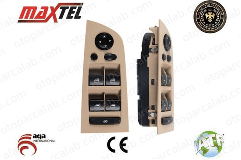 MAXTEL 18209335 Cam Açma Düğmesi Ön Sol BMW 3 Touring 3 61319217334 61316948634