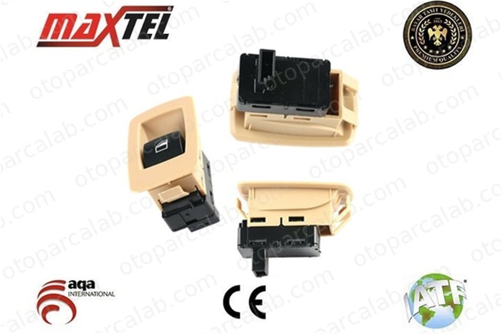 MAXTEL 18209876 Cam Açma Düğmesi Ön Sağ BMW 3 3 Touring 61316945876 6945876