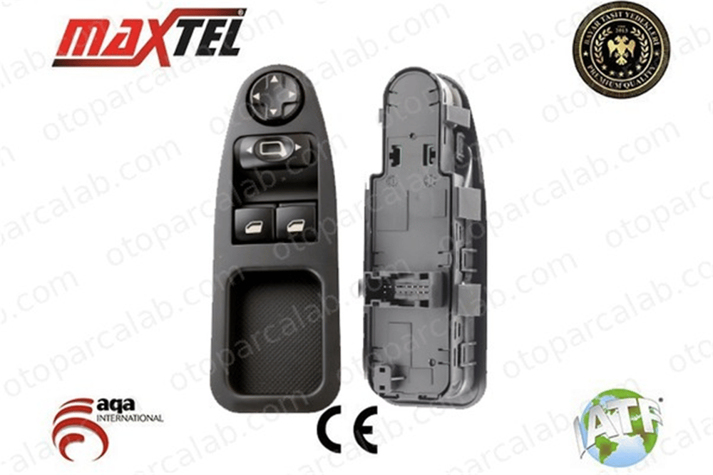 MAXTEL 18211039 Cam Açma Düğmesi Ön Sol PEUGEOT EXPERT Panelvan/Van EXPERT Platform şasi 6554ZH 1401228388