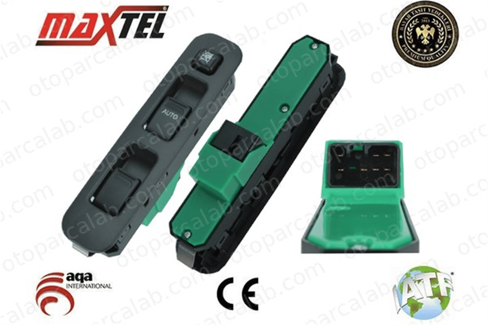 MAXTEL 18221065 Cam Açma Düğmesi Ön Sol SUZUKI JIMNY SUV IGNIS I 3799081A20 3799081A00