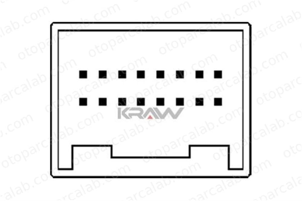 MCAR AN-1502 Cam Açma Düğmesi Ön Sol AUDI A6 C5 Avant A6 C5 4B0959851B