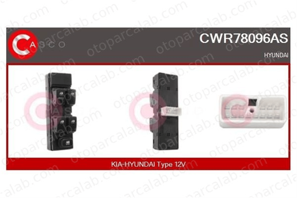 MCAR AN-1814 Cam Açma Düğmesi Ön Sol HYUNDAI ELANTRA III Sedan ELANTRA III 935702D300 935702D000
