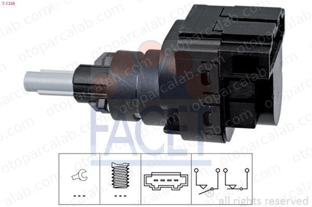 MCAR AN-2452 Fren Müşürü VW POLO SKODA OCTAVIA II Combi 6Q0945511 8E0945515