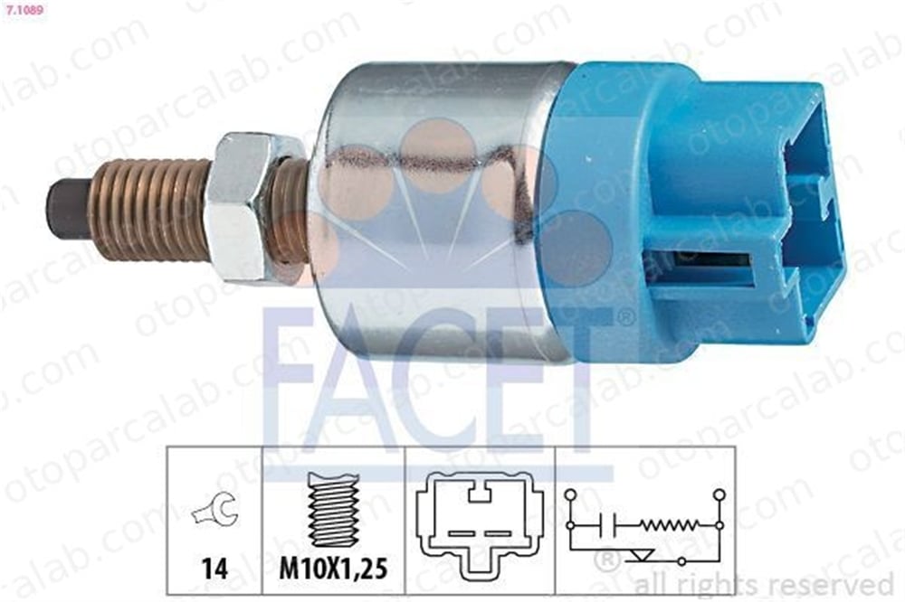 MCAR AN-2871 Fren Müşürü TOYOTA HIACE IV Minibüs/Otobüs COROLLA Station wagon 8434032050 35350S04003