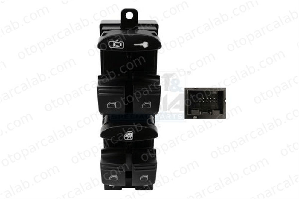 MCAR AN-3408 Cam Açma Düğmesi Ön Sol PORSCHE CAYENNE 95561315602 7L5959657A